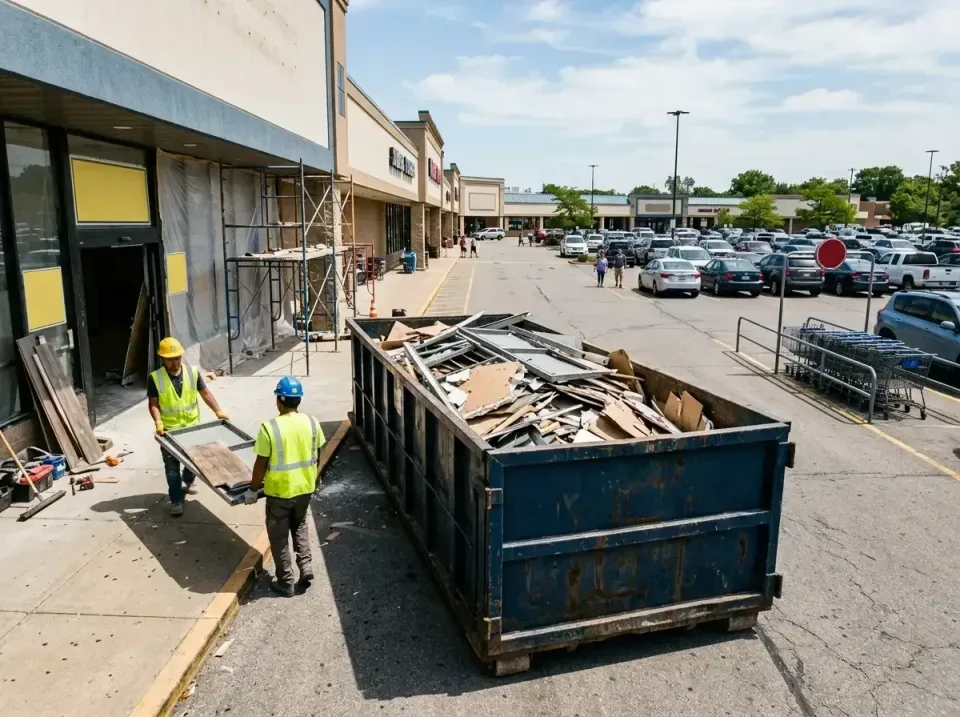 retail-store-renovation-debris-003 — frequently asked questions, Roll-off Dumpster Rentals in Luverne, MN